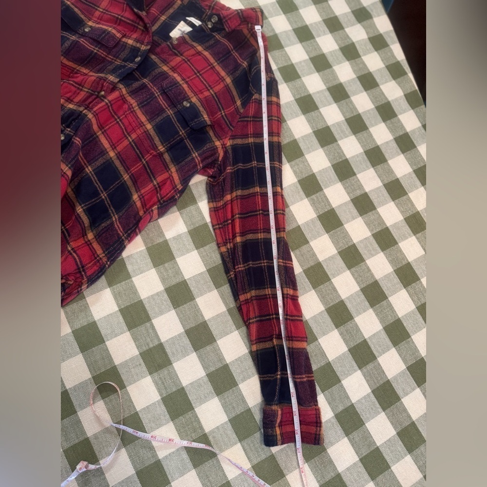 American Eagle Outfitters Women’s Buttondown Soft Flannel - Picture 9 of 10